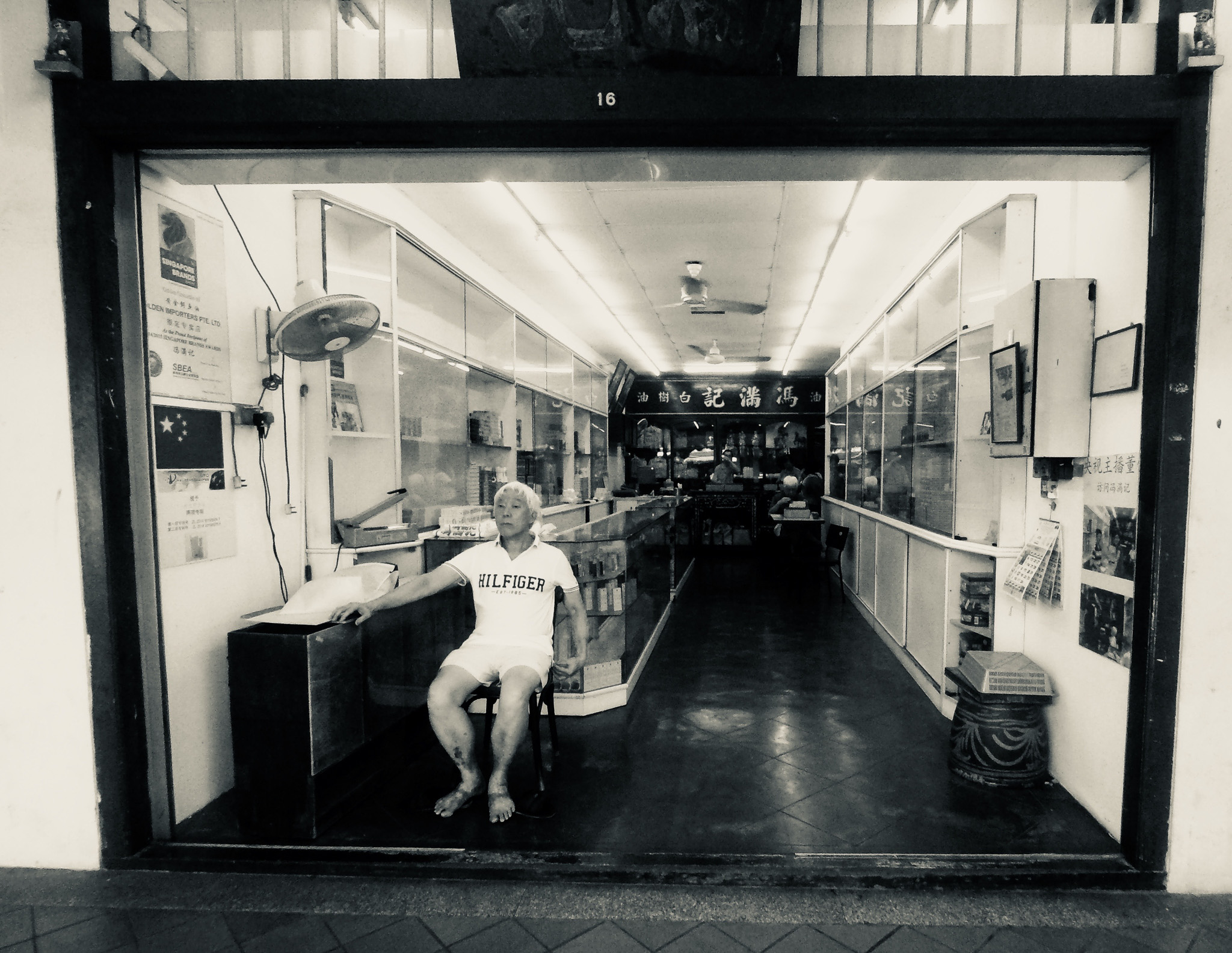 Man in Singapore